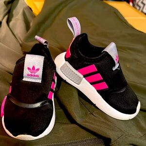 Adidas kids orthotics, slip on.